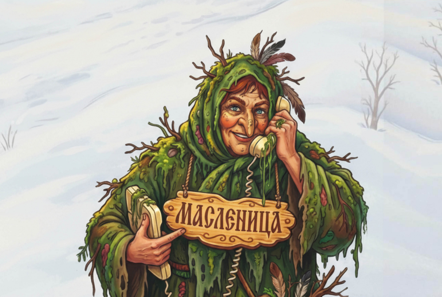 Сказочные каникулы с Кикиморой Марой в лесу